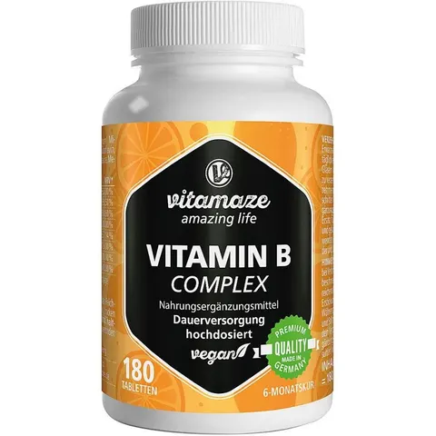 vitamaze VITAMIN B COMPLEX 180 St Tabletten – Bild 2