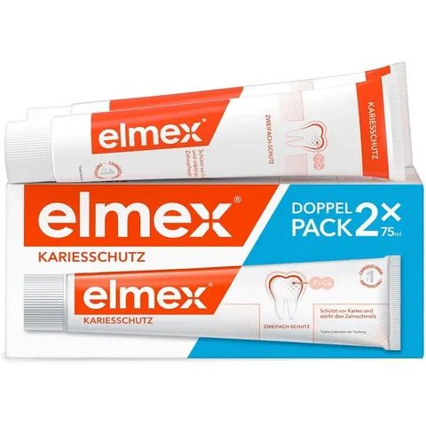 Elmex Zahnpasta Doppelpack – Bild 3