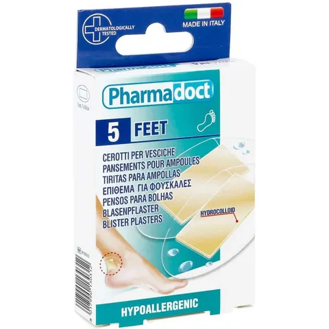 Pharmadoct Blasenpflaster 3,8x7 cm hydrocolloid – Bild 2