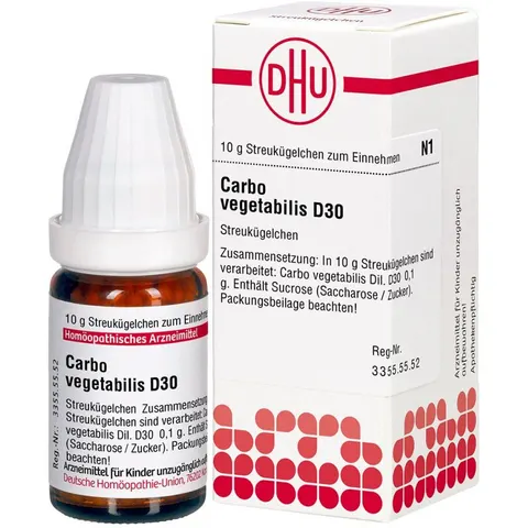 DHU Carbo Vegetabilis D30 Globuli – Bild 2