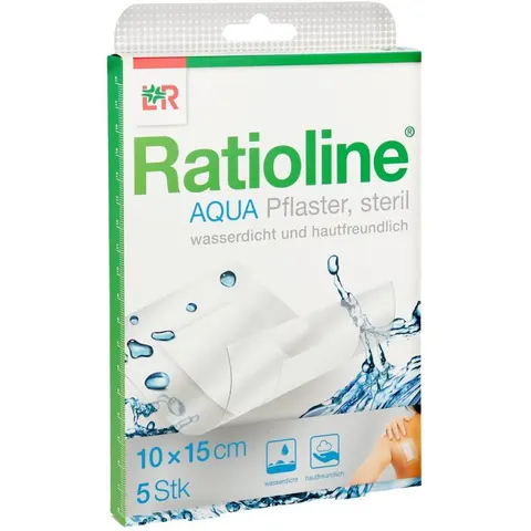 Ratioline aqua Duschpflaster Plus 10x15 cm steril – Bild 2