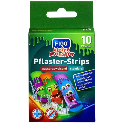 Monster Cable FIGO Kinder-Pflaster Kleine Monster – Bild 2