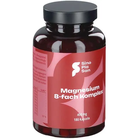 Magnesium 8fach Komplex 400 mg Kapseln – Bild 2