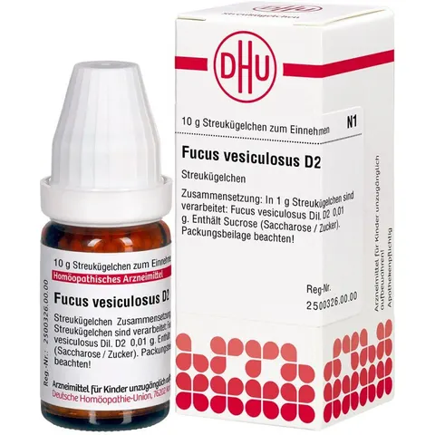 DHU Fucus Vesiculosus D2 Globuli – Bild 2