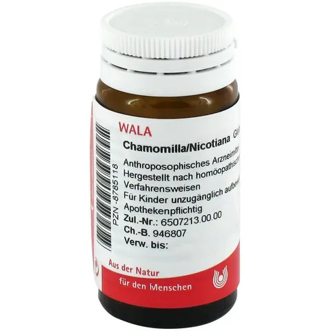 Wala Chamomilla/nicotiana Globuli – Bild 2
