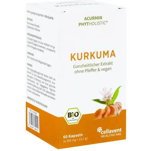 ACURMIN PHYTHOLISTIC KURKUMA 60 St Kapseln – Bild 3