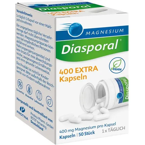 Magnesium Diasporal 400 Extra Kapseln – 360428 – Bild 3