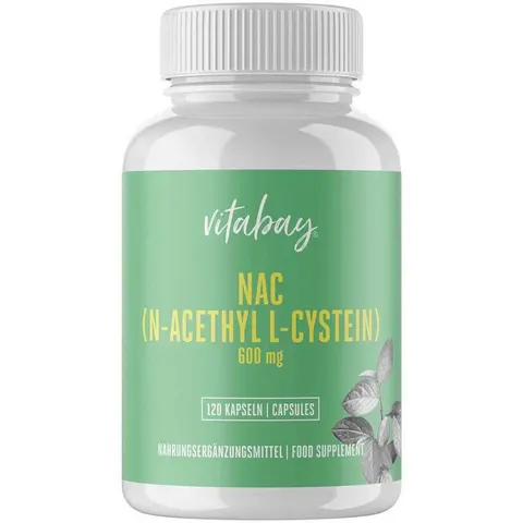 vitabay NAC 600mg 120 St Kapseln – Bild 2