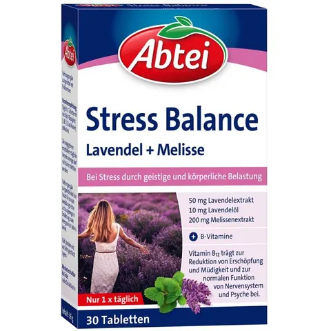 Abtei Stress Balance 30 St Tabletten – Bild 2