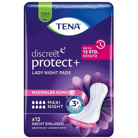 Tena Lady Discreet Einlagen maxi night – Bild 2