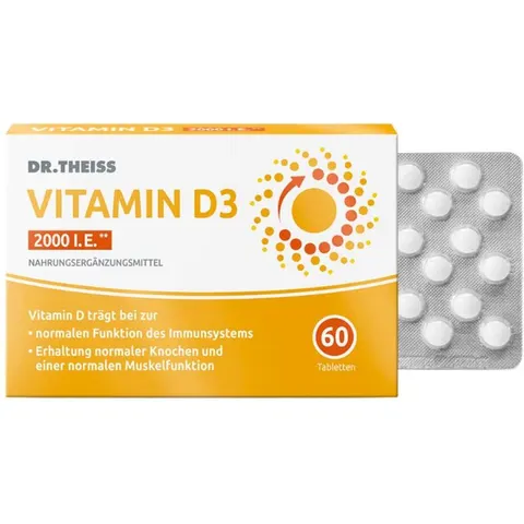 Dr. Theiss Vitamin D3 Tabletten 2000 I.E. – 140048 – Bild 2