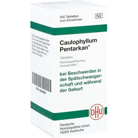 DHU Caulophyllum Pentarkan Tabletten – Bild 2