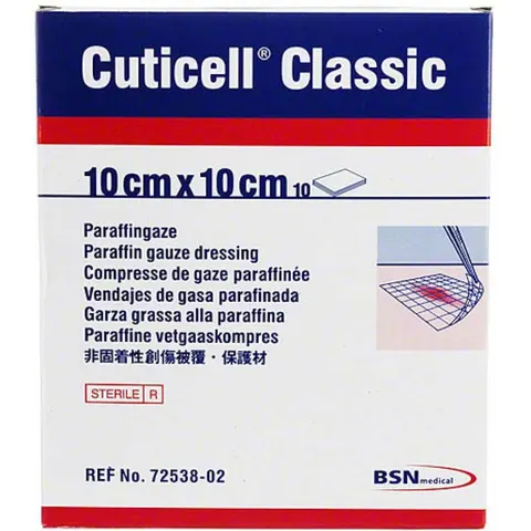 Cuticell Classic Wundgaze 10x10 cm – Bild 2