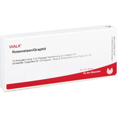 Wala Roseneisen/ Graphit Ampullen – Bild 2