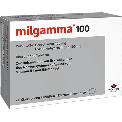 Milgamma 100 mg überzogene Tabletten – 04847302 – Bild 2