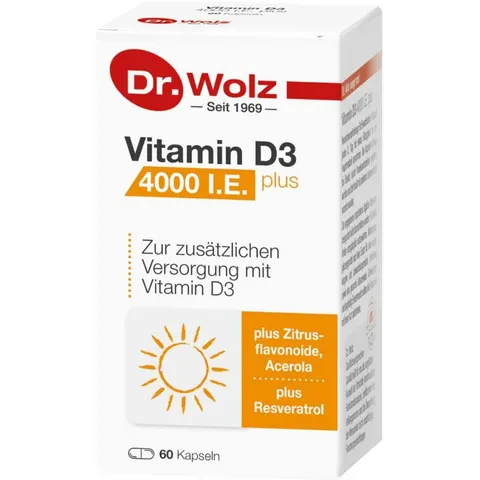 Vitamin D3 4000 I.E. plus 60 St Kapseln – Bild 2