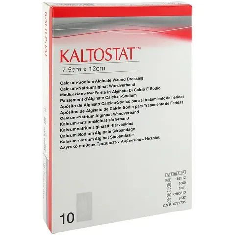 Kaltostat Kompressen 7,5x12 cm – Bild 2