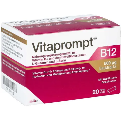 Vitaprompt B12 500 Μg Direktsticks – Bild 2