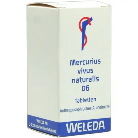 Weleda Mercurius Vivus Naturalis D6 Tabletten – Bild 2