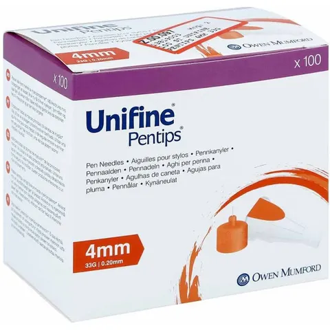 Unifine Pentips Kanüle 33 G 4 mm – Bild 2