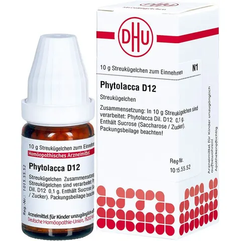 DHU Phytolacca D12 Globuli – Bild 2