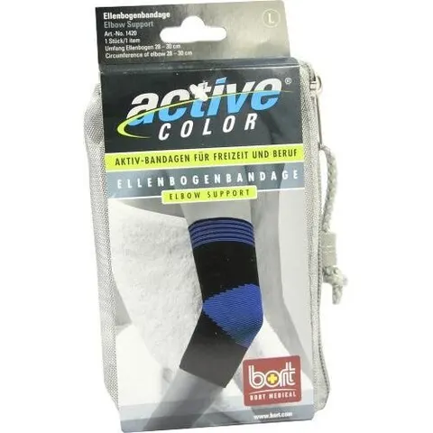 Bort Activecolor Ellenbogenbandage L schwarz – Bild 3