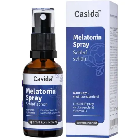 Casida Melatonin Spray Schlaf Schön – Bild 3