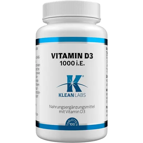 Klean Labs Vitamin D 1000 i.E. Tabletten – Bild 2