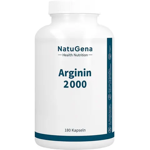NatuGena Arginin 2000 Kapseln – Bild 2