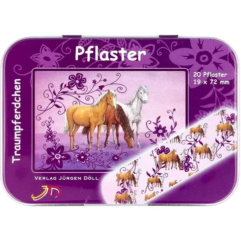 KINDERPFLASTER Traumpferdchen Dose 20 St Pflaster – Bild 2
