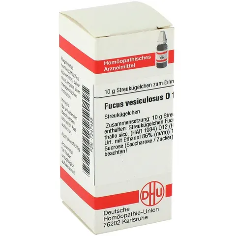 DHU Fucus Vesiculosus D12 Globuli – Bild 2