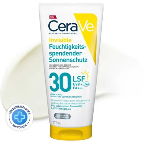 CeraVe Invisible Hydrating Sunscreen SPF30 177 ml – Bild 3