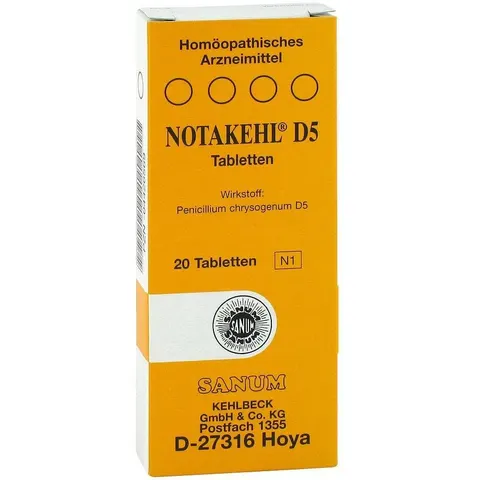 Notakehl D5 Tabletten – 04426569 – Bild 2