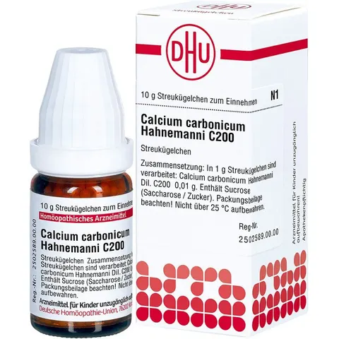 DHU Calcium Carbonicum C200 Globuli Hahnemanni – Bild 2