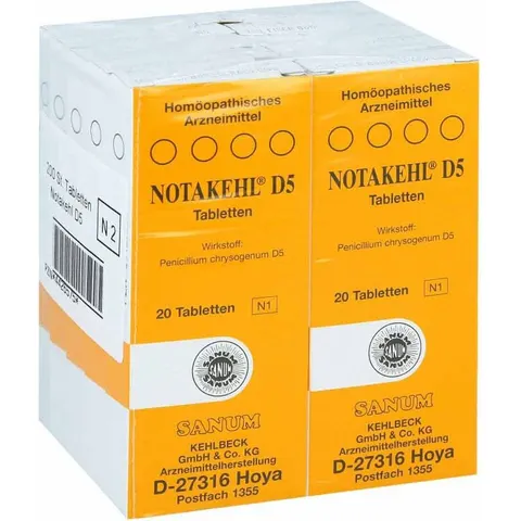 Notakehl D5 Tabletten – 04426575 – Bild 2