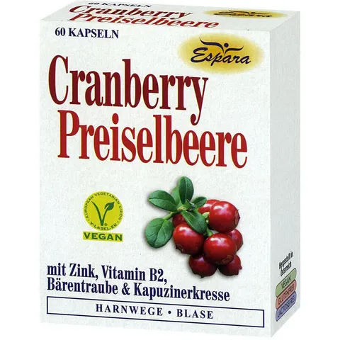 Espara Cranberry Preiselbeere Kapseln 60 St – Bild 3
