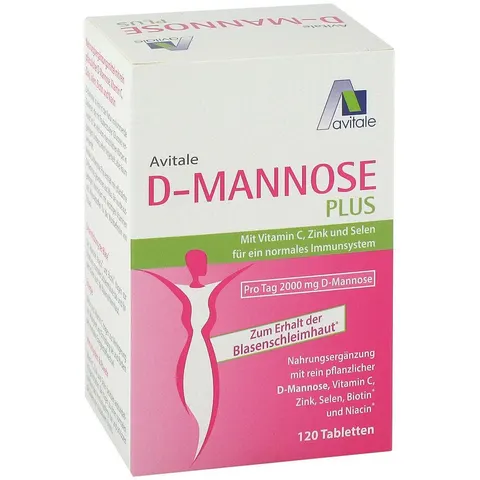 Avitale D-MANNOSE PLUS 120 St Tabletten – Bild 3