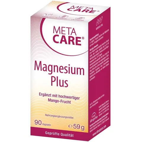 Meta Care Magnesium Plus Kapseln – Bild 2