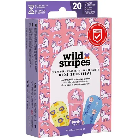 wild Stripes KIDS SENSITIVE 20 St Pflaster – 077301 – Bild 2