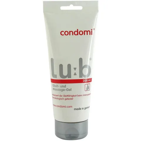 Condomi Lub Gleit- und Massagegel – Bild 2