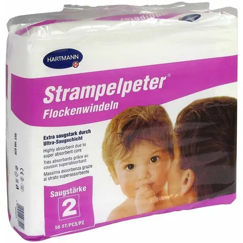 Strampelpeter Flockenwindeln Saugstärke 2 – Bild 2