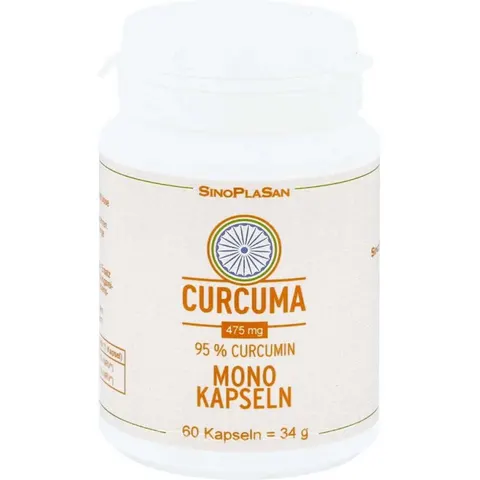 Curcuma 475 mg 95% Curcumin Mono-kapseln – Bild 2