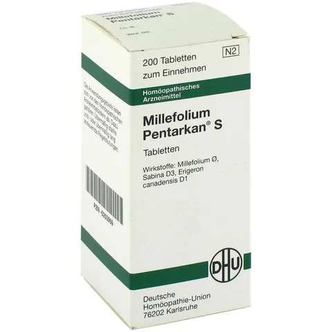 DHU Millefolium Pentarkan S Tabletten – Bild 2