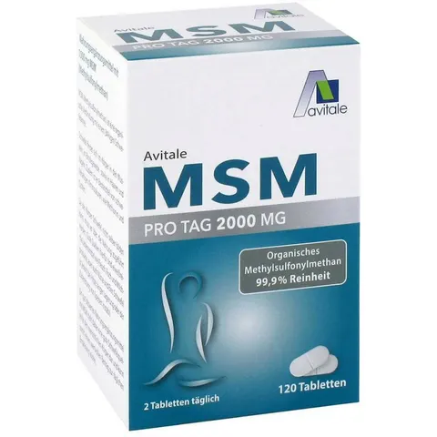 Avitale MSM 2000MG 120 St Tabletten – Bild 2