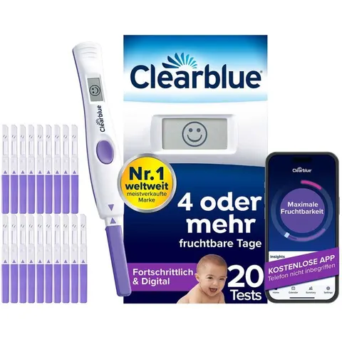 Clearblue Ovulationstest Fortschrittlich & Digital – 643186 – Bild 2