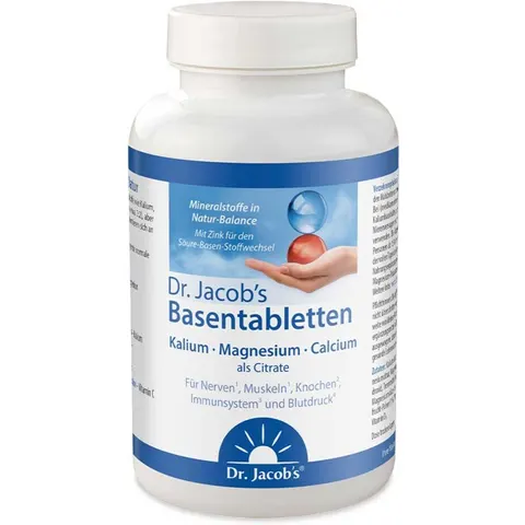 Dr. Jacob's Basentabletten Basen-Citrat-Mineralstoffe – Bild 3