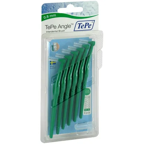 Tepe Angle Interdentalbürste 0,8 mm grün – Bild 2