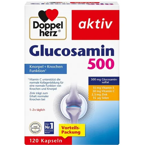 Doppelherz Glucosamin 500 Kapseln – Bild 3