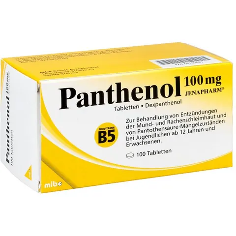 Panthenol Tabletten 100 mg Jenapharm – Bild 2