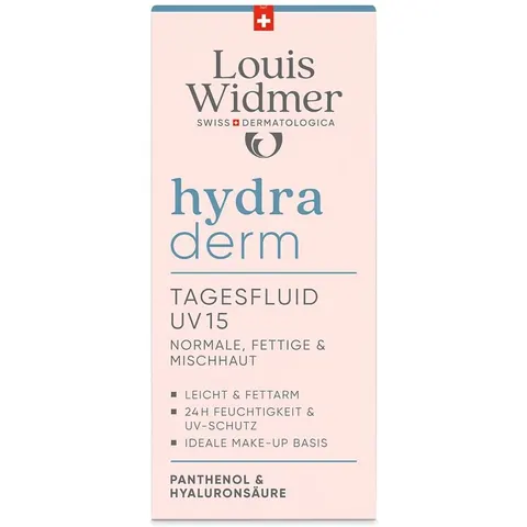 Louis Widmer hydraderm Tagesfluid UV 15 – Bild 2